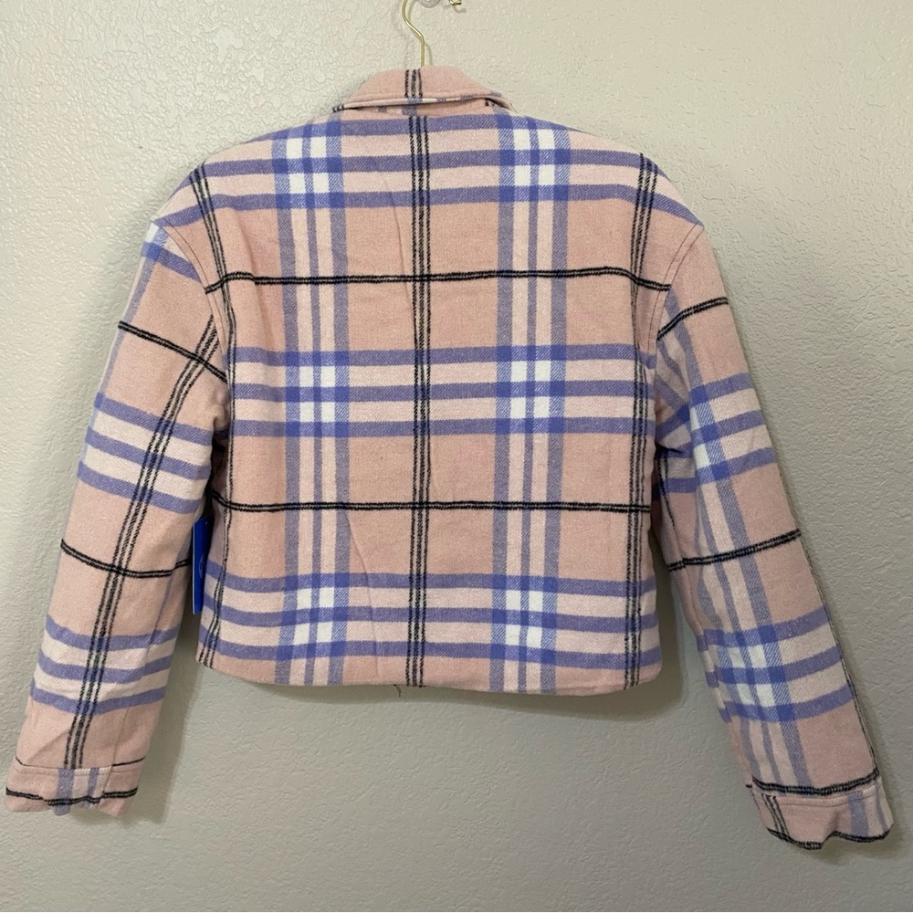 Hurley Rose Lilac Short Shacket - Picture 2 of 5